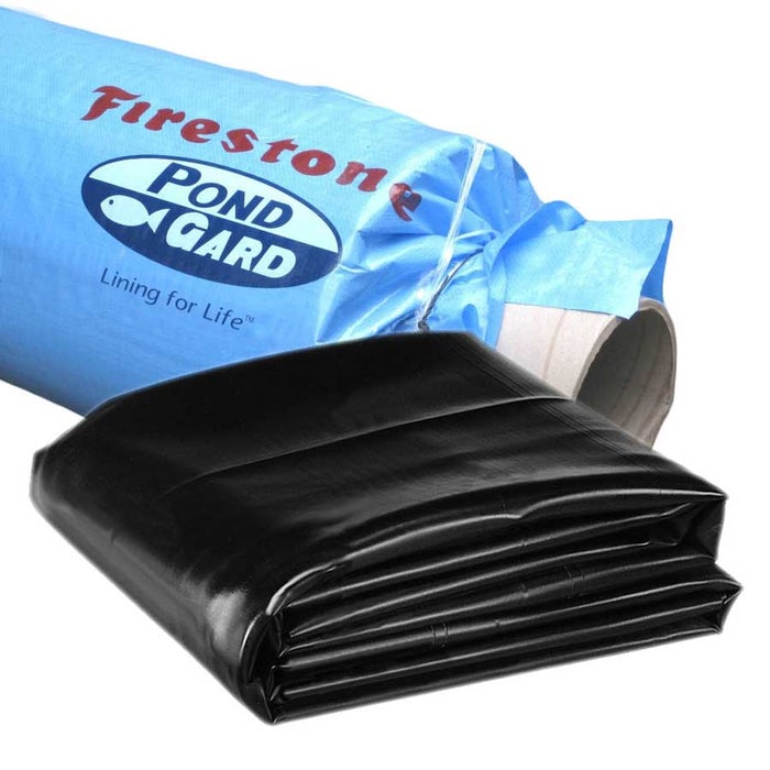 Firestone PondGard Fish Safe Rubber Liner - 45mil EPDM